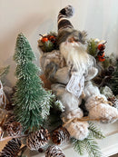 Enfeite Natalino - Papai Noel Sentado