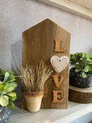 Casinha de Madeira Decorada