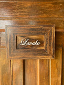 Quadro p/ Porta de Lavabo