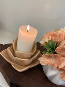 Porta Velas de Cerâmica