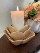 Porta Velas de Cerâmica