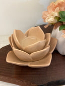 Porta Velas de Cerâmica