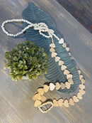 Colar Decorativo de Corações