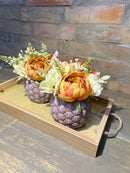 Bandeja de Madeira Bege