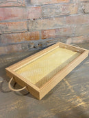 Bandeja de Madeira Bege