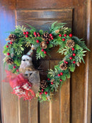 Guirlanda Coração c/ Pássaro