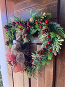 Guirlanda Coração c/ Pássaro