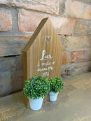 Casinha de Madeira Decorada