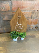 Casinha de Madeira Decorada