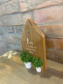 Casinha de Madeira Decorada