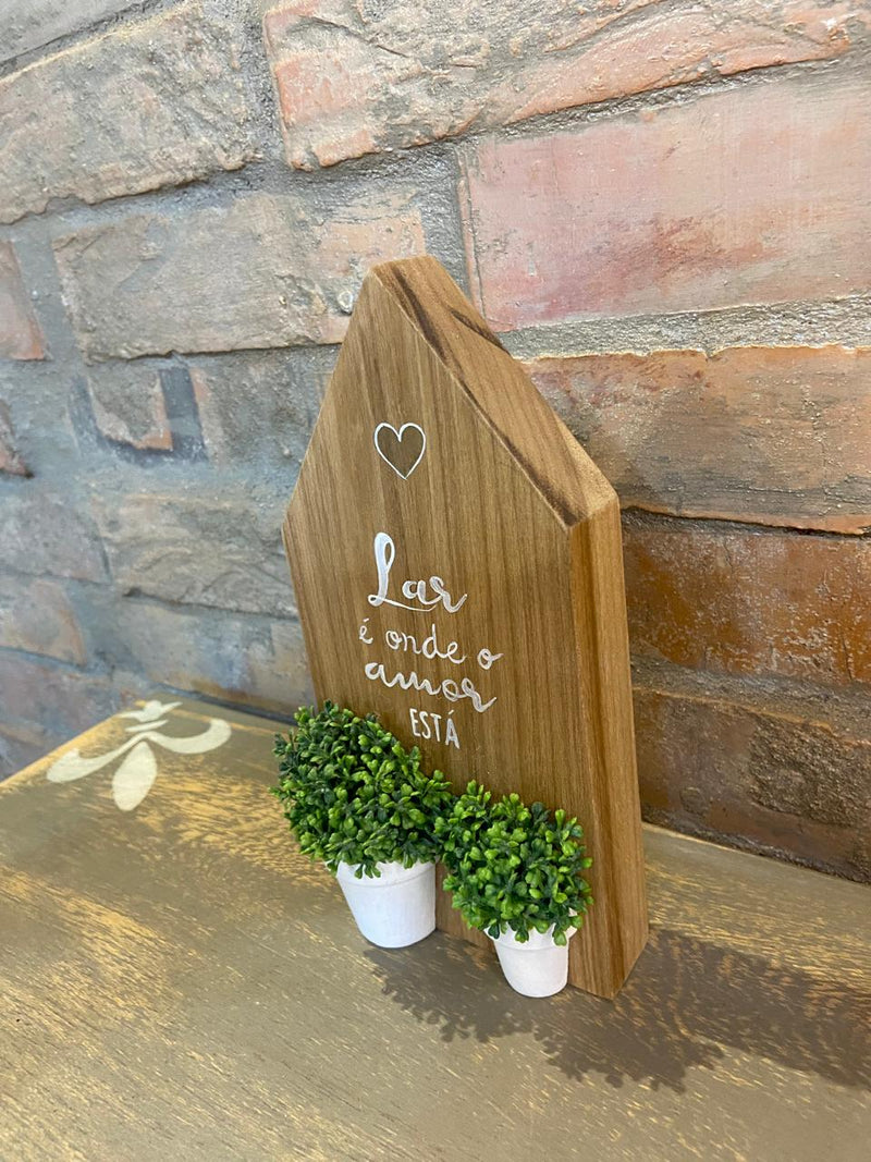 Casinha de Madeira Decorada