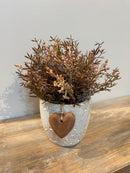 Vaso c/ Arranjo Alecrim Outonal