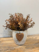 Vaso c/ Arranjo Alecrim Outonal