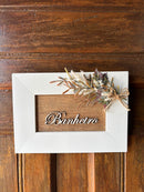 Quadro p/ Porta de Banheiro