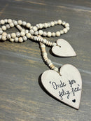 Colar Decorativo c/ Coração