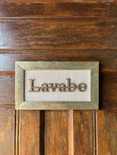 Quadro p/ Porta de Lavabo