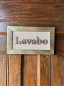 Quadro p/ Porta de Lavabo