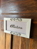 Quadro p/ Porta de Banheiro