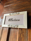 Quadro p/ Porta de Banheiro