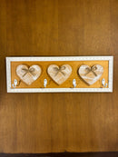 Gancheira 3 Corações
