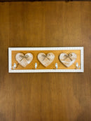 Gancheira 3 Corações