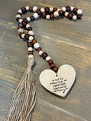 Colar Decorativo c/ Frase