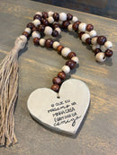 Colar Decorativo c/ Frase