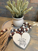 COMBO - Bandeja + Vaso c/ Arranjo + Colar Decorativo