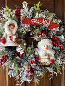 Guirlanda Feliz Natal c/ Bonecos