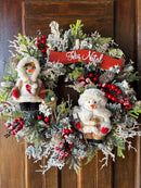 Guirlanda Feliz Natal c/ Bonecos