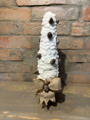 Enfeite Natalino - Mini Árvore Branca