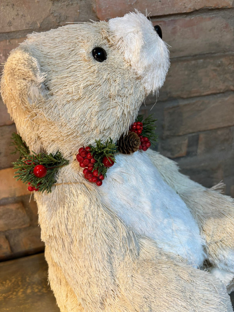 Enfeite Natalino - Urso Sentado