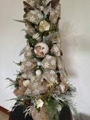 Enfeite Natalino - Árvore no Cesto