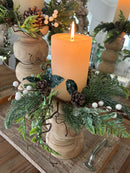 Enfeite Natalino - Mini Guirlanda p/ Castiçal