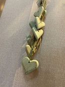 Penca de Corações Verde Menta