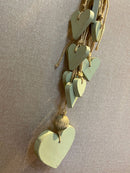 Penca de Corações Verde Menta