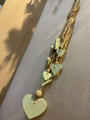 Penca de Corações Verde Menta