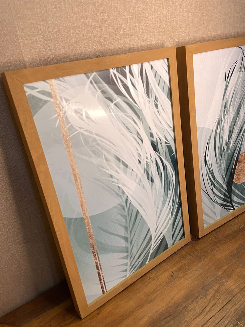 Quadro c/ Gravura - Conjunto c/ 2 unidades