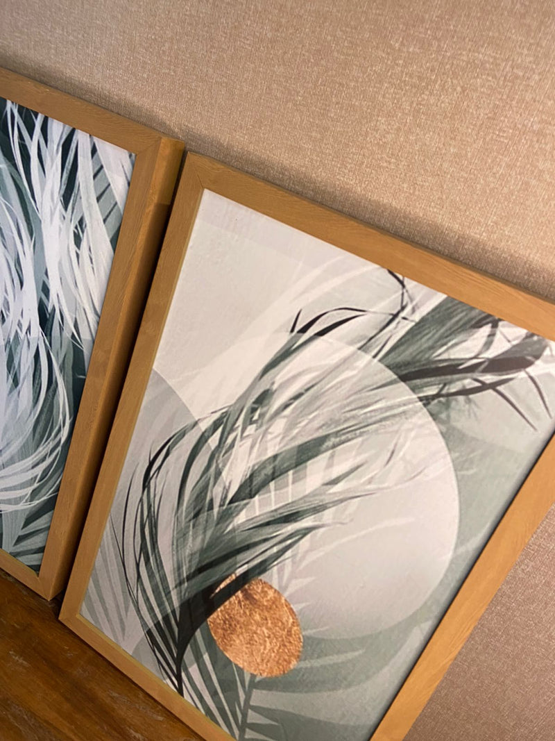 Quadro c/ Gravura - Conjunto c/ 2 unidades
